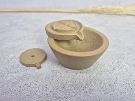 Cascada ceramica tipo fuente redondo 